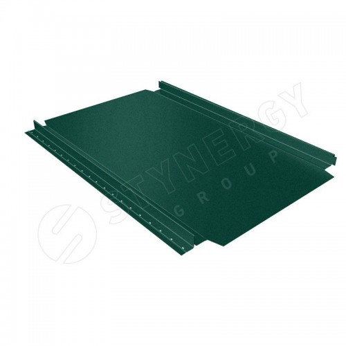 Фальцевая кровля Smart Фальц Pro CORUNDUM50® матовый RAL 6005 (зелёный мох) 0.50