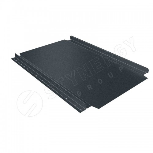 Фальцевая кровля Smart Фальц Pro CORUNDUM50® матовый RAL 7016 (антрацитово-серый) 0.50
