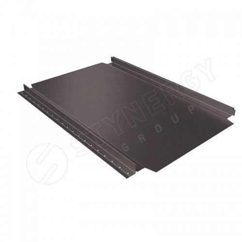 Фальцевая кровля Smart Фальц Pro CORUNDUM50® матовый RR32 (серо-коричневый) 0.50