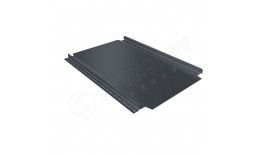 Фальцевая кровля Smart Фальц Pro CORUNDUM50® RAL 7024 (графитовый серый) 0.50