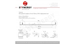 Фальцевая кровля Smart Фальц Pro гофрированный GreenCoat Pural BT® матовый RR21 (светло-серый) 0.50