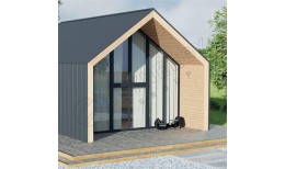 Фальцевая кровля Smart Фальц Pro GRAPHITE45® RAL 7024 (графитовый серый) 0.45