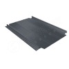 Фальцевая кровля Smart Фальц Pro широкое ребро жесткости CORUNDUM50® матовый RAL 7011 (железно-серый) 0.50