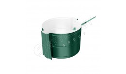 Держатель трубы D100 (на кирпич) RAL 6005