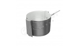 Держатель трубы D100 (на кирпич) RAL 7024