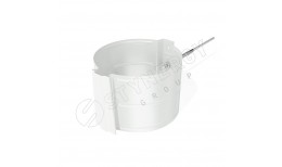 Держатель трубы D100 (на кирпич) RAL 9003