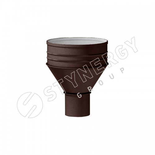 Воронка водосборная D250/100 RAL 8017