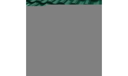 Металлочерепица Garda CORUNDUM50® RAL 6005 (зелёный мох) 0.50