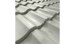 Металлочерепица Garda CORUNDUM50® RAL 9002 (светло-серый) 0.50