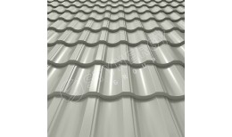 Металлочерепица Garda CORUNDUM50® RAL 9002 (светло-серый) 0.50