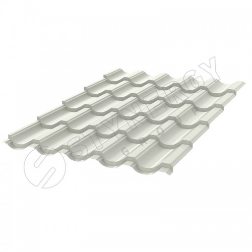 Металлочерепица Garda CORUNDUM50® RAL 9002 (светло-серый) 0.50