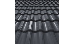 Металлочерепица Garda PURRUS® RAL 7024 (графитовый серый) 0.50