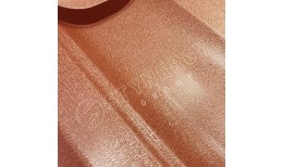 Металлочерепица Garda Rooftop Бархат® RAL 8004 (медно-коричневый) 0.50