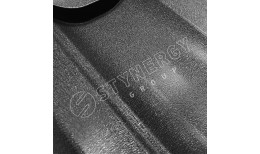 Металлочерепица Garda Rooftop Бархат® RAL 9005 (глубокий черный) 0.50