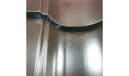 Металлочерепица Garda Rooftop Кашемир® RR32 (серо-коричневый) 0.50