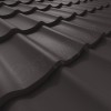 Металлочерепица СМ Классик CORUNDUM50® матовый RR32 (серо-коричневый) 0.50