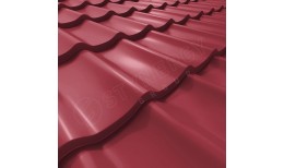 Металлочерепица СМ Классик CORUNDUM50® RAL 3003 (рубиново-красный) 0.50