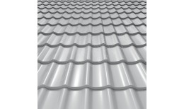 Металлочерепица СМ Классик CORUNDUM50® RAL 7004 (сигнальный серый) 0.50