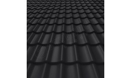 Металлочерепица СМ Классик GreenCoat Pural BT® матовый RR33 (чёрный) 0.50