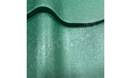 Металлочерепица СМ Классик Rooftop Бархат® RAL 6005 (зелёный мох) 0.50