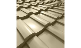 Металлочерепица Stella CORUNDUM50® RAL 1015 (светлая слоновая кость) 0.50