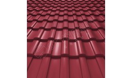 Металлочерепица Stella CORUNDUM50® RAL 3003 (рубиново-красный) 0.50