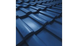 Металлочерепица Stella CORUNDUM50® RAL 5005 (сигнальный синий) 0.50