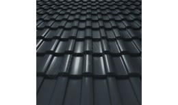 Металлочерепица Stella CORUNDUM50® RAL 7016 (антрацитово-серый) 0.50