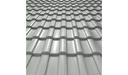 Металлочерепица Stella CORUNDUM50® RAL 9003 (сигнальный белый) 0.50