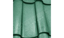 Металлочерепица Stella Rooftop Бархат® RAL 6005 (зелёный мох) 0.50