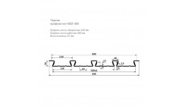 Профнастил Н50Z-600/640 Zn 0.60 / 0.70 / 0.80 / 0.90 / 1.00 / 1.20