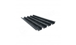 Профнастил Н60 CORUNDUM50® матовый RAL 7011 (железно-серый) 0.50 B
