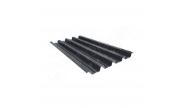 Профнастил Н60 CORUNDUM50® матовый RAL 7024 (графитовый серый) 0.50 A