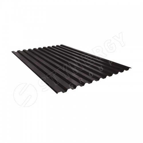 Профнастил С21 CORUNDUM50® RR32 (серо-коричневый) 0.50 A