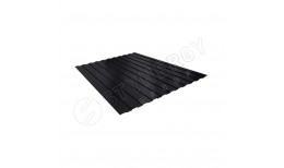 Профнастил С8 CORUNDUM50® матовый RAL 9005 (глубокий черный) 0.50 A