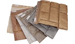 Фасадная панель ЯФАСАД Екатерининский камень (Бронза)