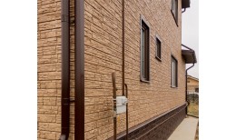 Фасадная панель ЯФАСАД Екатерининский камень (Железо)