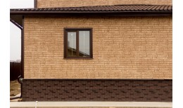 Фасадная панель ЯФАСАД Екатерининский камень (Железо)