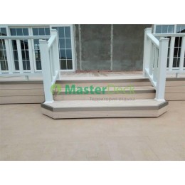 Террасная доска MasterDeck Classic Широкий вельвет (Антрацит)