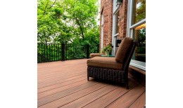 Террасная доска из ДПК CM Decking Mix (Мербау)