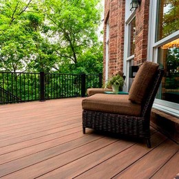 Террасная доска из ДПК CM Decking Mix (Мербау)