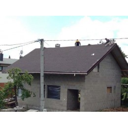 Гибкая черепица Ruflex Tab Темный шоколад