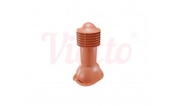 Труба вентиляционная для готовой мягкой и фальцевой кровли (110 мм)