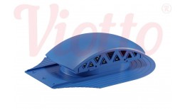 Выход вентиляции канализации для мягкой кровли при монтаже. Черепаха