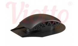 Выход вентиляции канализации для мягкой кровли при монтаже. Черепаха