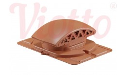 Вентилятор подкровельного пространства с универсальным проходным элементом. Черепаха