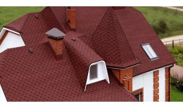 Черепица Katepal Katrilli Осенний красный