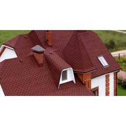 Черепица Katepal Katrilli Осенний красный