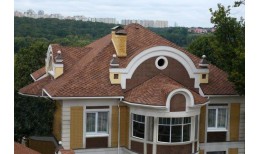 Гибкая черепица Ruflex Sota Медный отлив