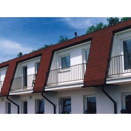 Гибкая черепица Ruflex Tab Медный отлив